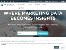 Tablet Screenshot of msights.com